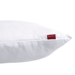 BIANCA Set Of 2 White Solid Anti-Bacteria Treated Square Cushion Inserts image 5