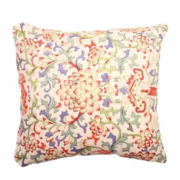STITCHNEST Multicoloured Set of 5 Floral Square Cushion Covers image 5