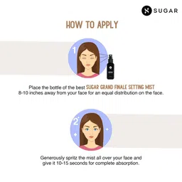 SUGAR Grand Finale Dewy Setting Mist 50 ml - Luminous image 5