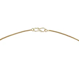 Estele Gold-Plated Initial T Pendant With Chain image 5
