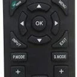 Cezo LCD LED HD Smart TV Remote Controller (Black) Thomson Remote Controller-13
