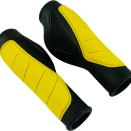 Cycle Handle Grip Set Dual Color Non Toxic Soft Rubber Anti-slip MTB/CITY Bicycle Handle Grip-25