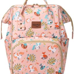 Large Capacity Mother Bag Diaper Backpack with Insulated Bottle Storage Diaper Bag-image-70
