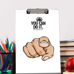 You can do it design Reprint Clip Board Exam Pad (14x9.5 Inches)-image-20