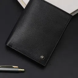 van heusen Men Formal Black Genuine Leather Wallet-picture-32