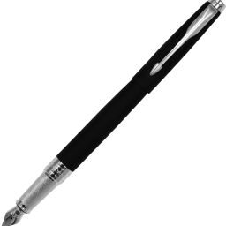 Aster Matte Black Chrome Trim Fountain Pen-picture-9
