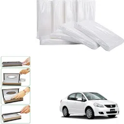 Car Tissue Box Refiller facial tissue (Pack of 10,100 pulls 2 ply,TISSUE REFILL ONLY) For Maruti Suzuki SX4 Vehicle Tissue Dispenser-picture-4