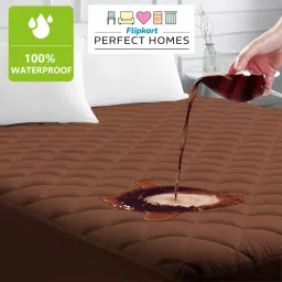 Fitted Double Size Breathable, Stretchable, Waterproof Mattress Cover-16