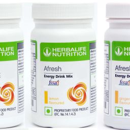 herbalife nutrition Afresh Energy Drinks Mix afresh Lemon 2 pcs +1 pcs Ginger Flavour Energy Drink-picture-24