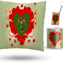 Cushion, Mug, Keychain Gift Set-9