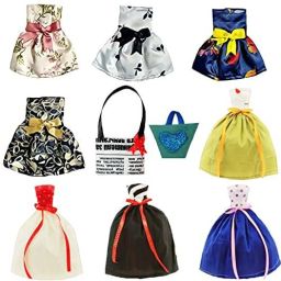 - Doll Accessories, Handmade Clothes For Doll with Bags-12