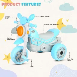 Tricycle for Kids,Smart Plug n Play Kids Ride on TRICYCLE BULLET Tricycle-image-67