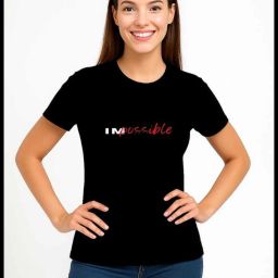 Women Printed Round Neck Cotton Blend Multicolor T-Shirt-image-71