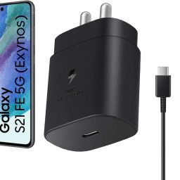 Zybux 25 W PD 3 A Wall Charger for Mobile with Detachable Cable-image-3