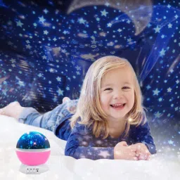 Star Master Rotating 360 Degree Moon Night_Light Lamp Projector with Colors Table Lamp-2