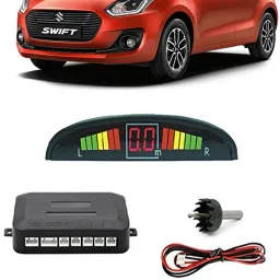 PKNB0973 Black Car Reverse Parking Sensor with LED Display 4 Sensor PKNB0973 Parking Sensor-24