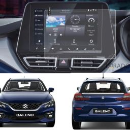 DORADO SHIELD Impossible Screen Guard for 9H Unbreakable Screen Protector Compatible with NEW BALENO Alpha AGS Touch Screen Infotainment 9 Inch (2022 Model) It's Flexible not a Glass-image-22