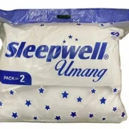 Microfibre Solid Sleeping Pillow Pack of 2-3