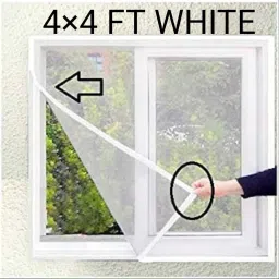 Polyester Adults Washable LKG 4*4 WHITE WIN NET Mosquito Net-image-24