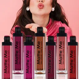 ForSure Set Of 2 Matte Me Non-Transfer Liquid Lipsticks 5ml Each - 108 + 115 image 2