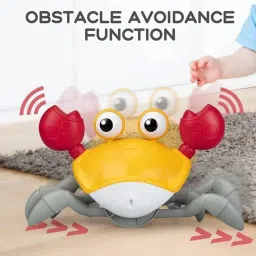gex Electric Crab Walking Sensor Crawling Toy Colorful Lights & USB Rechargeable image 2
