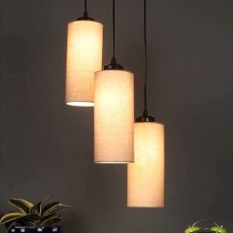 new era Tulia Grey Cloth Cluster Hanging Light-picture-49