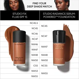 M.A.C Studio Radiance Serum-Powered Hydrating Foundation 30ml - Shade NC45 image 2