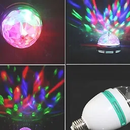 SPARK WORLD White Disco Ball String Lights image 3