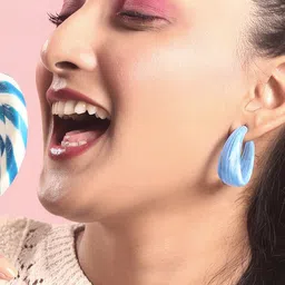 TOKYO TALKIES X rubans FASHION ACCESSORIES Set Of 6 Geometric Shaped Earrings-29
