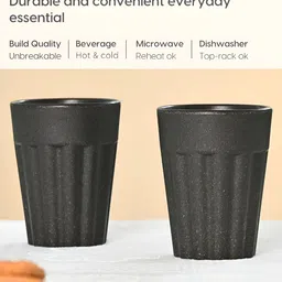 eha Grey 2 Pieces Textured Kulladhs Cups 100 ml each image 5