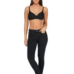 INGRID Medium Coverage Lightly Padded Organic Cotton Push-Up Bra image 5