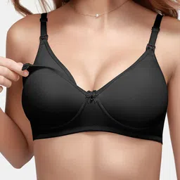 Dazzle Medium Coverage Lightly Padded Maternity Bra- All Day Comfort image 2