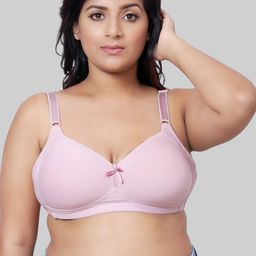 PLUMBURY Plus Size Full Coverage Lightly Padded Everyday Bra With All Day Comfort image 5