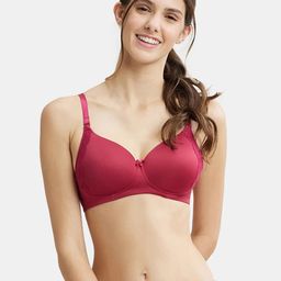 Jockey Wirefree Padded Soft Touch Full Coverage Multiway Styling Tshirt Bra-1816 image 2