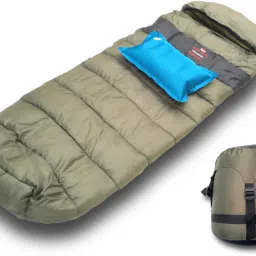 Heavy Winter with Cotton Fiber With Air Pillow mummy Shape Sleeping Bag-image-22