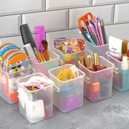 8 PCS Food Storage Container Fridge Box basket Plastic Fruit & Vegetable Basket-image-81