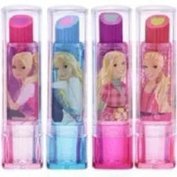Girl's Cartoon Lipstick Style Eraser Eraser (Set of 6, Multicolor) Non-Toxic Eraser-picture-16