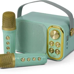 IMPEX Portable karaoke Speaker (KM 1302) with Mic 20 W Bluetooth Party Speaker-25