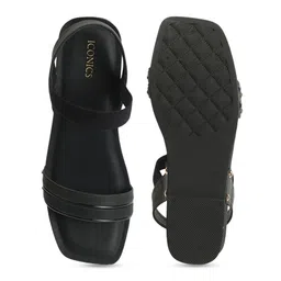 ICONICS Open Toe Wedges With Backstrap image 4