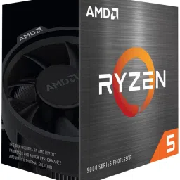 AMD Ryzen 5 5500 3.6 GHz Upto 4.2 GHz AM4 Socket 6 Cores 12 Threads Desktop Processor image 2