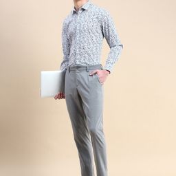 INVICTUS Standard Slim Fit Floral Printed Cotton Casual Shirt-15
