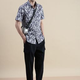 INVICTUS Abstract Printed Comfort Slim Fit Cotton Casual Shirt-image-67