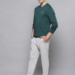 Alcis Men Green Sold Round Neck Sweatshirt-image-60