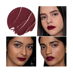 KIRO Non-Stop Airy Matte Liquid Lipstick with Apricot & Avocado Oil 5 ml - Dusky Grape image 4