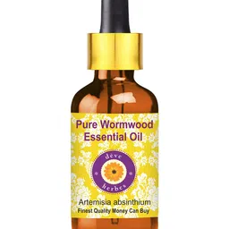 Deve Herbes Natural Therapeutic Grade Pure Wormwood Essential Oil with Dropper - 15 ml-image-16