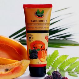 NatureNova Herbals Unisex Face Scrub Recover Rejuvenate Revitalize - 115 ml-10