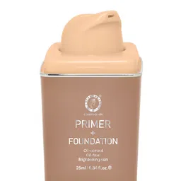 Colors Queen Women Light Beige Oil Control Primer & Foundation 25 ml-47