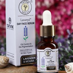 TATVIK Lavanya Day Face Serum With Lavender & Mogra - 15ml-image-47