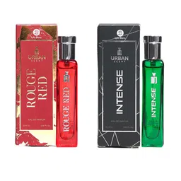 Lyla Blanc Urban Scent Set Of 2 Rouge Red & Intense Eau De Parfum - 15ml Each-9