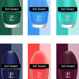 PERPAA Set Of 6 Tiny Glaze Long-Lasting Nail Enamel - 5ml Each-14